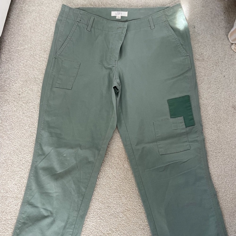 Army green pants